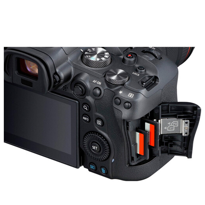دوربین دیجیتال بدون آینه کانن مدل EOS R6 به همراه لنز 105-24