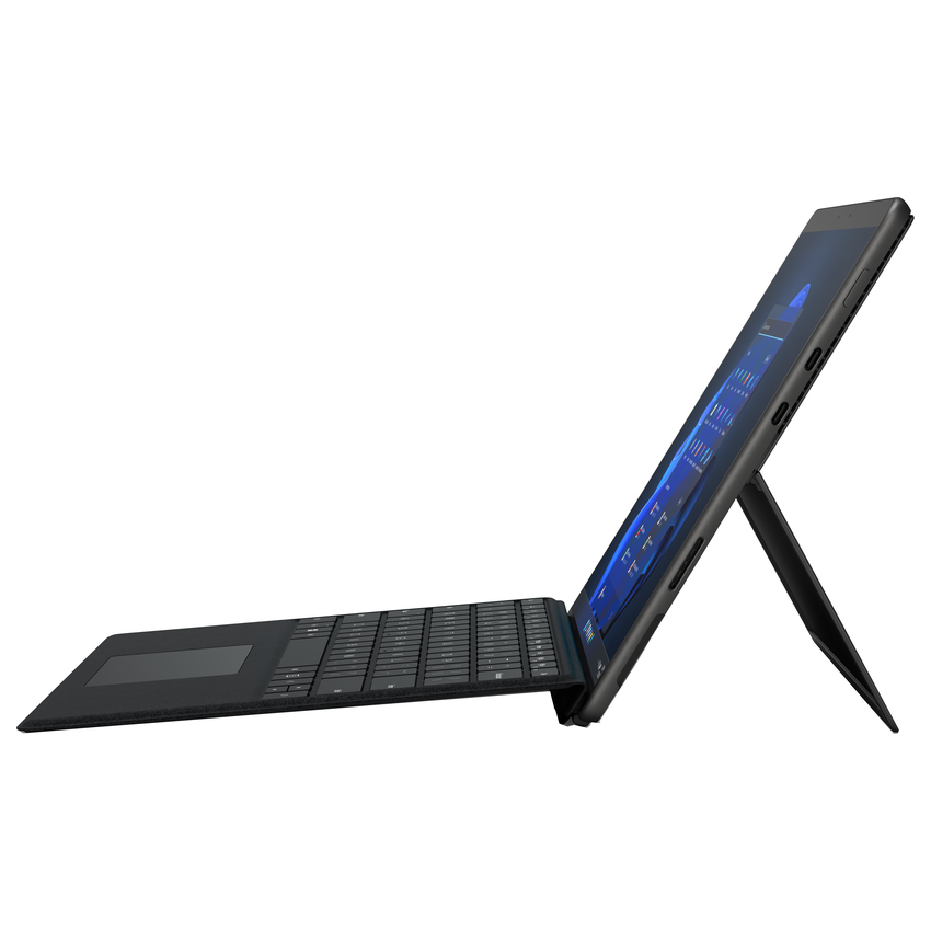 تبلت مایکروسافت مدل Surface Pro 8-i5 ظرفیت 256 گیگابایت و 8 گیگابایت رم به همراه کیبورد Signature Black و قلم Slim Pen 2